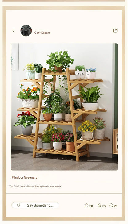 Floor-standing Rack Multi-layer Balcony Flower Rack