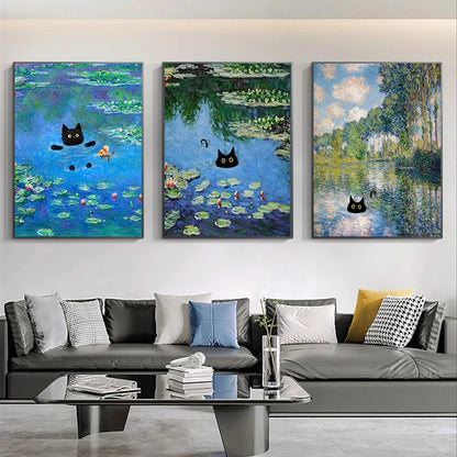Claude Monet Artworks  for Home Decor