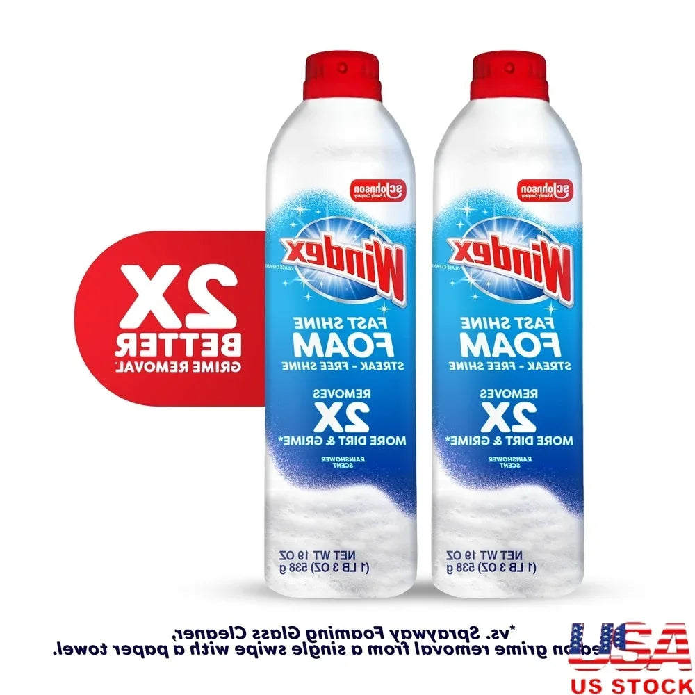 Fast Shine Foam Glass Cleaner