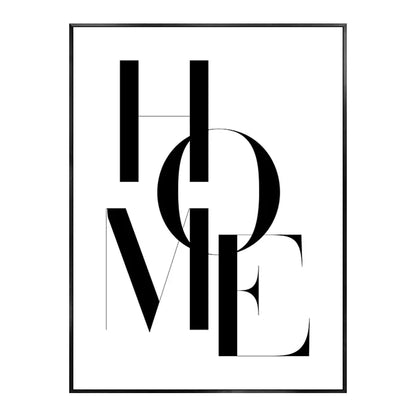 Black White  Family Wall Art