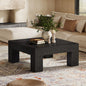Tribesigns 39.4-Inch Square Coffee Table for Living Room, Farmhouse