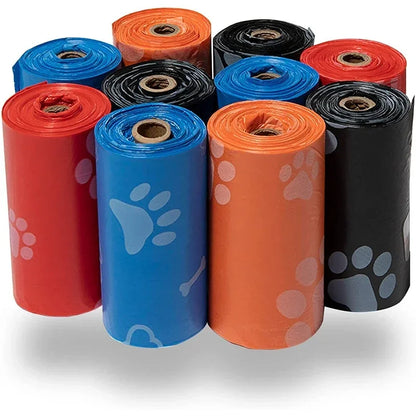 120 Rolls Dog Poop Bag Outdoor Cleaning