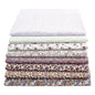 8PCS Pack Square Multicolor Printed Cotton Fabric For Sewing Quilt