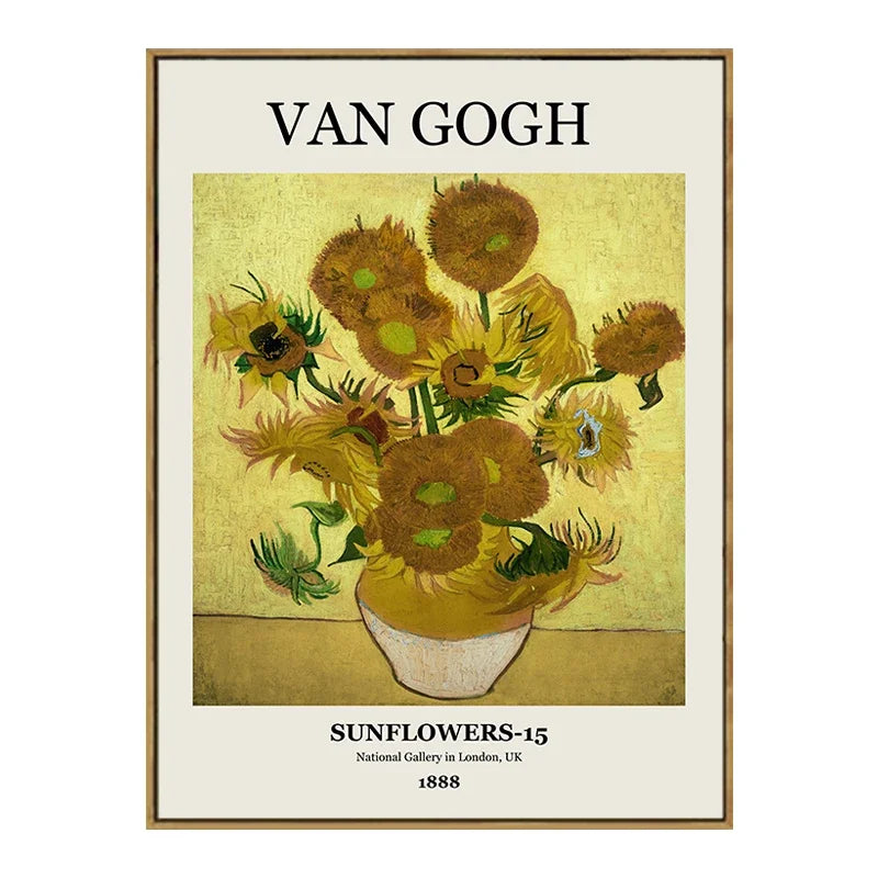 Vintage Famous Van Gogh Monet Matisse Picasso Prints