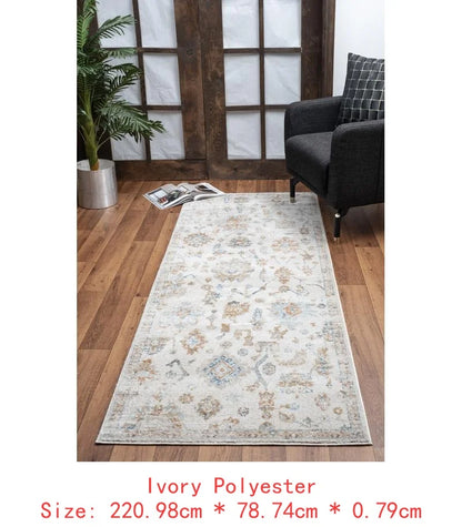 Ivory 7 ft 10 in x 10 ft 3 in Area Rug,