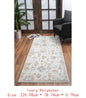 Ivory 7 ft 10 in x 10 ft 3 in Area Rug,