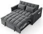 3 in 1 Convertible Sleeper Sofa Bed, Futon Couches for Living Room with Side Pocket