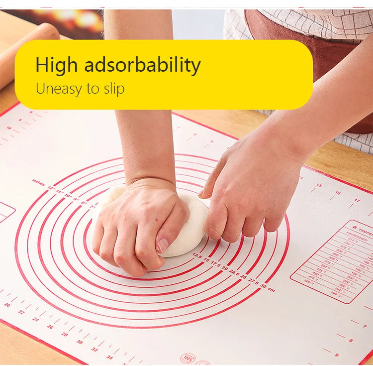 UNTIOR 1PCS Silicone Baking Mat Kneading Pad Dough Mat