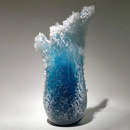 Sea Wave Vase For Office Living Room