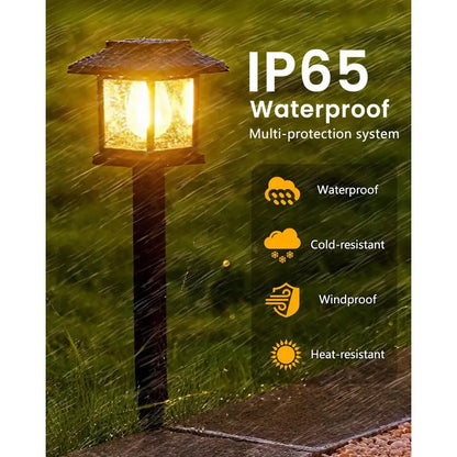 16Pack Solar Lights Outdoor ExtraBright Smart Auto On Off, Solar Powered Garden Lights