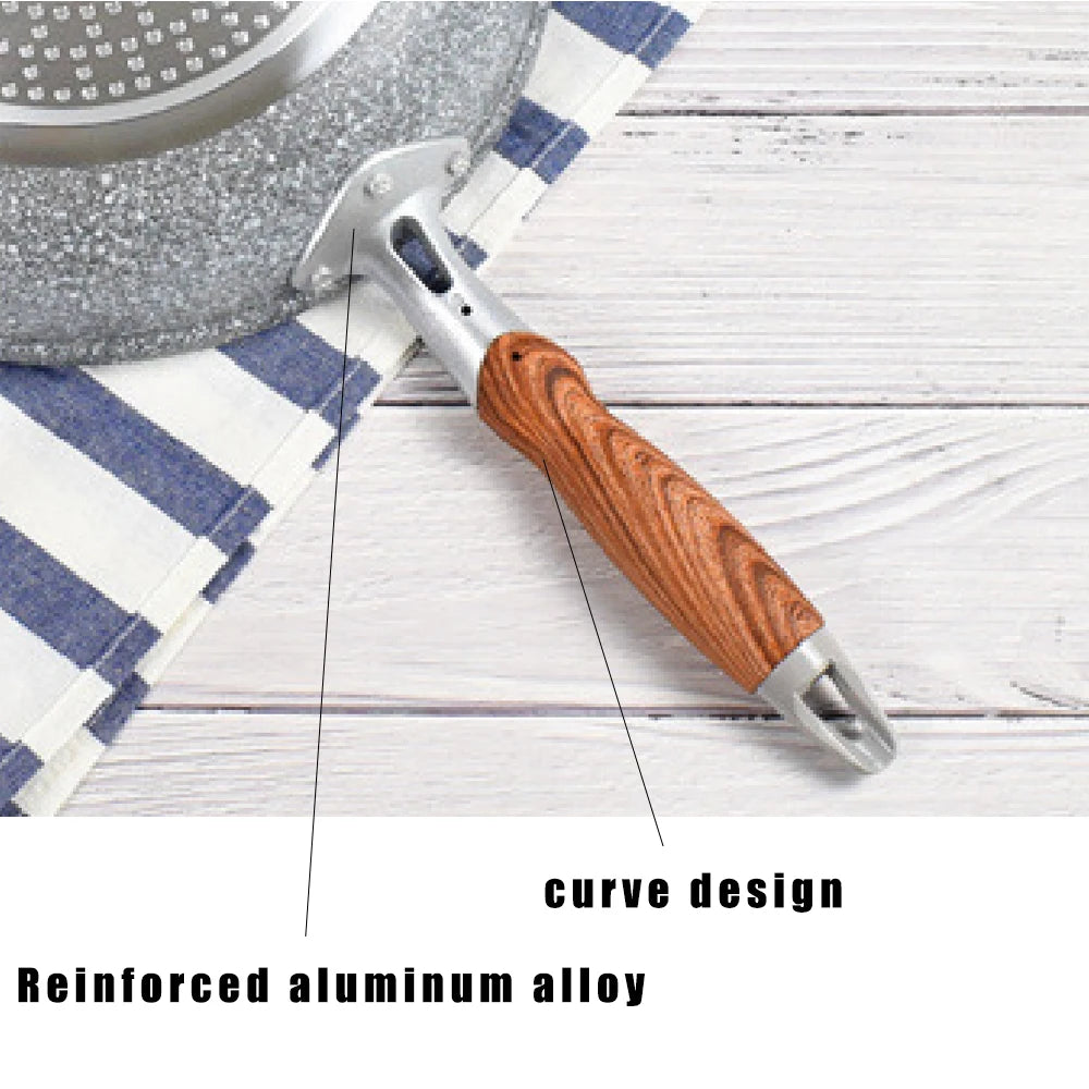 Durable Stone Frying  Pan Non-stick Ceramic