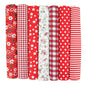 7PCS 50 x 50cm Squares Cotton Craft Fabric