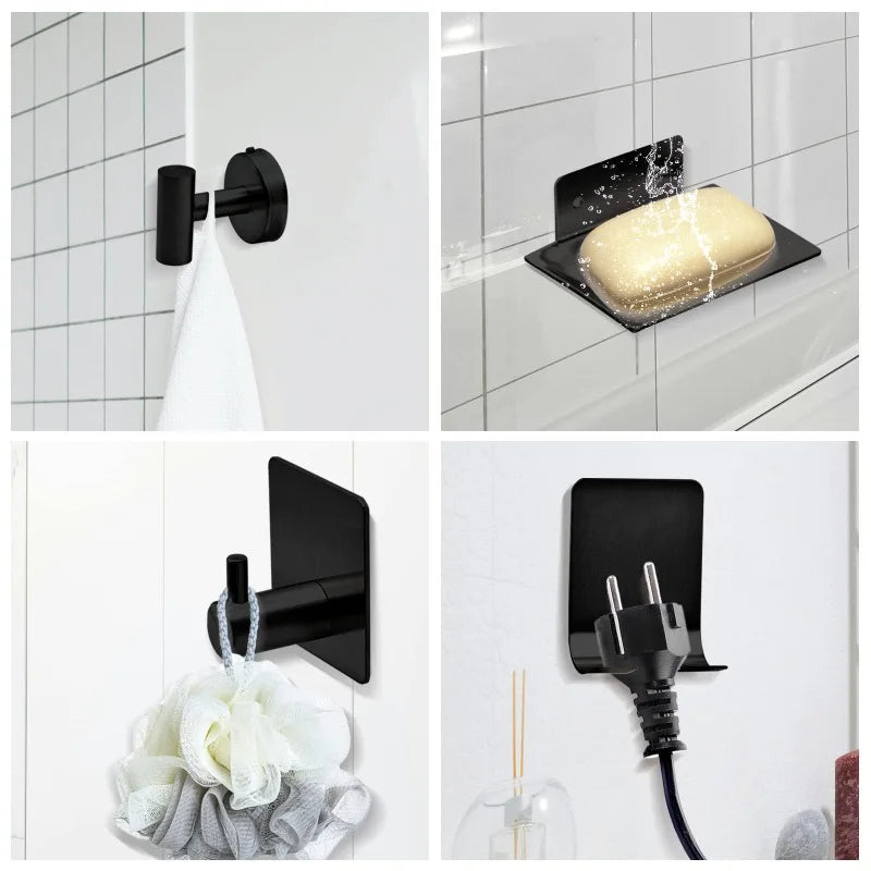 Bathroom Hardware Set 7Pcs Bathroom Towel Rack