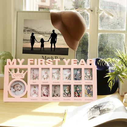 1Pc Infant First Year Picture Frame