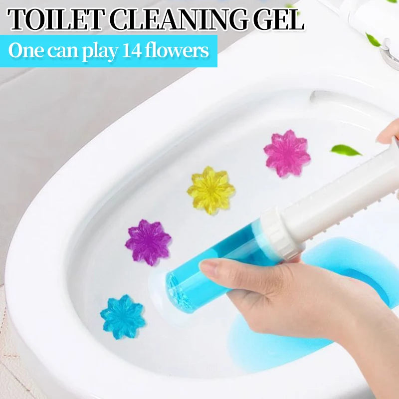 Air Fusion Toilet Cleaning Gel Clean Ocean Fresh Scent 6.43oz 2 Pcs