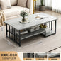 Italian Coffee Table Minimalist Square Nordic Tea  Table Living Room Furniture