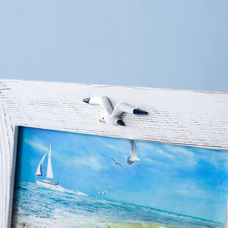 Ocean Summer Shell bird  Photo Frame