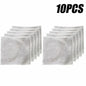 10pcs Magic Dishcloth Silver  Kitchen Cloth  Built-in Sponge Steel Wire Ball Rag