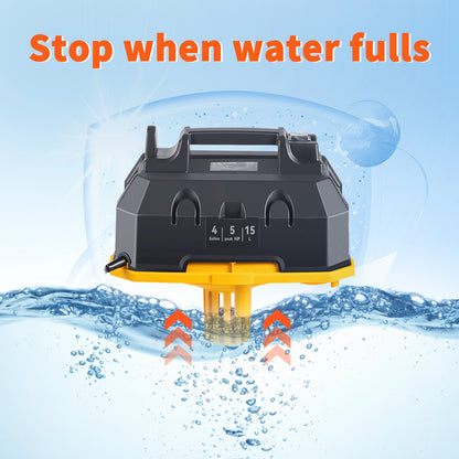 SucceBuy Portable Wet and Dry Vacuum Cleaner 15L 1200W Power Strong Suction Vacuum Cleaner & Air Blower